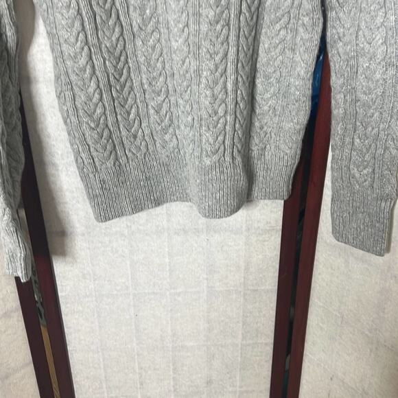 J.CREW MERINO WOOL BLEND MIXED KNIT CREWNECK SWEATER DIZE S - Picture 4 of 7